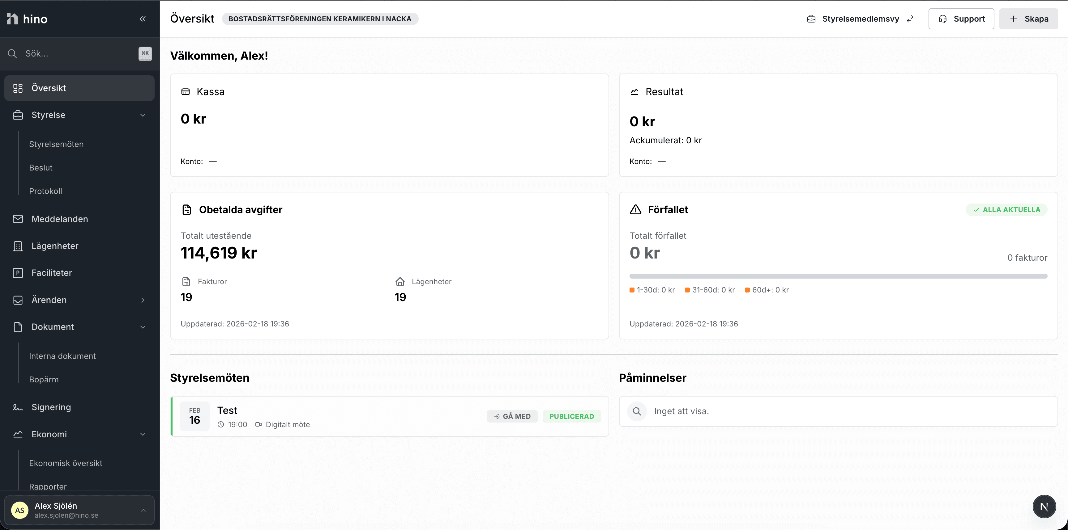 Hino – white label BRF-portal